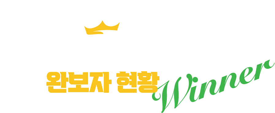 코리아둘레길 완보를 축하드립니다. 완보자현황